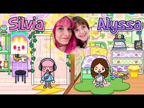 ✨ Doppia cameretta 💕 con i nuovi arredi su Toca World! 🤩