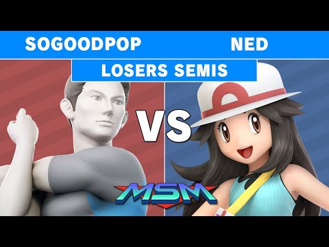 MSM Online 22 - Ned (Pokémon Trainer) Vs. Sogoodpop (WiiFit) Losers Semis - Smash Ultimate