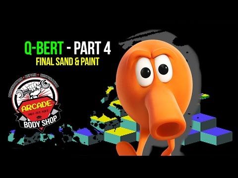 Q-bert Arcade Cabinet Repair - Part 4