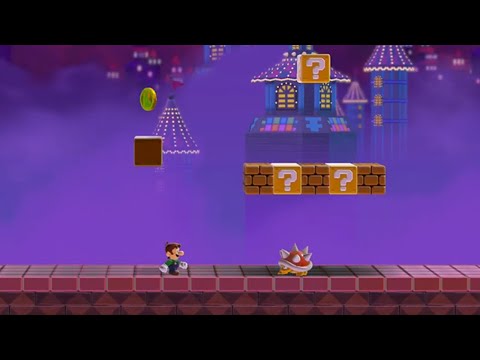 Bowser Invades World 1 - Super Mario Maker 2
