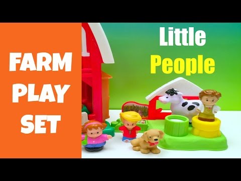 Little People Toys🍓 Farm Animal Toys | Farm Sets | Old MacDonald Song Fisher-Price