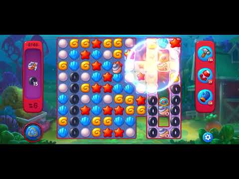 Fishdom Hard level 9746 no boosters フィッシュダム ハード