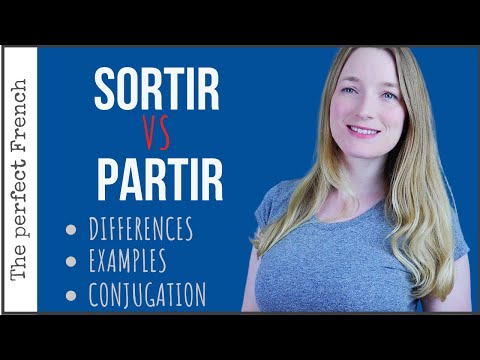 Differences between SORTIR and PARTIR in French | Become fluent in French