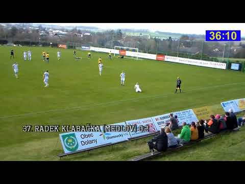 16. kolo:  Dolany - Medlov 5:4 (1:3)