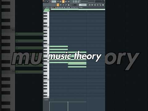 MUSIC THEORY FL STUDIO TUTORIAL! #flstudio #musicproduction #musictheory #flstudiotutorial