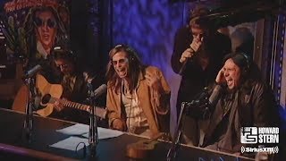 Aerosmith &quot;Bacon Biscuit Blues&quot; LIVE Howard Stern Show 22/09/1997 (acoustic)