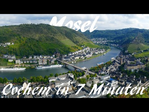 Moselle: Cochem with town, ship, Reichsburg and Pinnerberg in seven minutes - 203