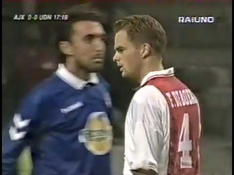 Ajax - Udinese (Uefa Cup 1997-1998) Amoroso, Bierhoff, Litmanen, De Boer, McCarthy, Blind, Hoekstra