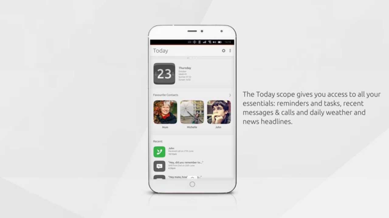 Ubuntu Phone Scopes Walkthrough