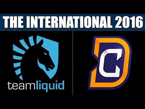 TI6 - Digital Chaos VS Team Liquid  - Two Games - The International 2016 - Dota 2