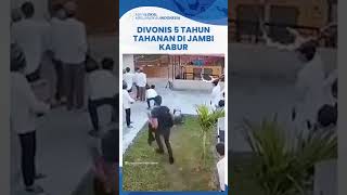 Tahanan di Jambi Kabur Lompati Pagar seusai Divonis 5 Tahun, 85 Aparat Dikerahkan Sisir Hutan
