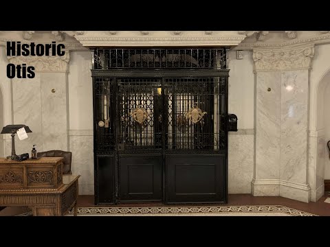 BEAUTIFUL Historic Otis Birdcage Traction Elevator - Denver, CO