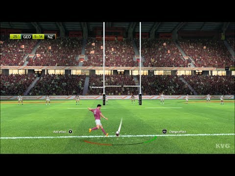 Rugby 20 - Georgia vs New Zealand - Gameplay (PS4 HD) [1080p60FPS]