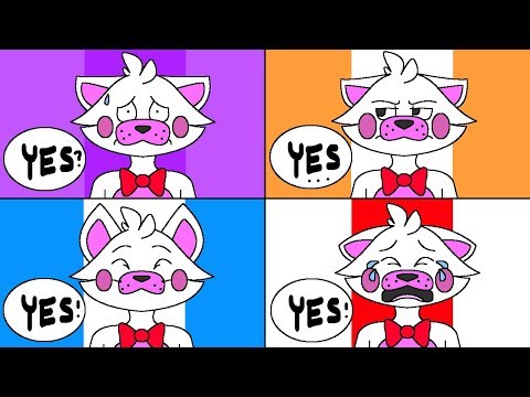 Minecraft Fnaf: Funtime Foxy Can't Say No for 24 Hours (Minecraft Roleplay)