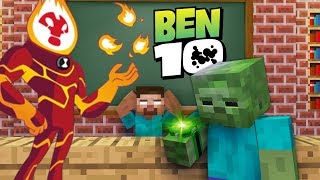 Monster School : BEN 10 OMNITRIX GAME CHALLENGE - Minecraft Animation