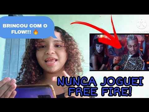 GAROTA QUE NUNCA JOGOU FREE FIRE REAGE A "HOJE É SÓ CAPA" (MCMarks, coringa, Nobru, PIUZINHO, ELGATO