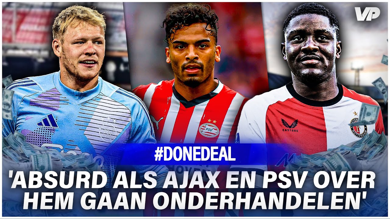 Thumbnail for article: 'Fabrizio Romano lijkt Ajax een handje te helpen, Feyenoord loopt hoofdprijs mis'