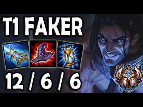 T1 Faker SYLAS MID vs IRELIA - Patch 10.15 Ranked Korea ✔️