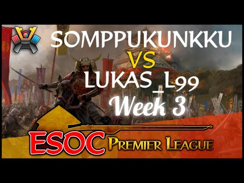 [AoE3] (SKG) SomppuKunkku vs (MDS) Lukas_L99 − Week 3 − The ESOC Premier League