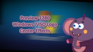 Preview 1280 Windows 7 ISO Logo Center Effects