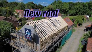 Preview of New timber roof.