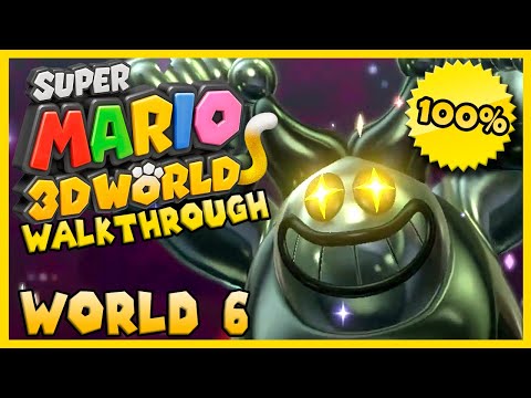 Super Mario 3D World + Bowser's Fury 100% Walkthrough - World 6