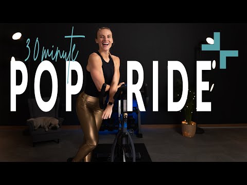 30 Minute FAT BURNING Pop Themed Indoor Cycling Class