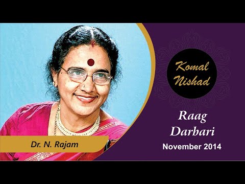 Raag Darbari Kanada | Dr. N. Rajam | Hindustani Classical Violin