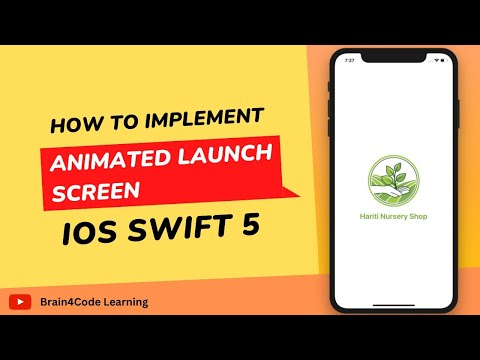 How to Implement Animated Splash Screen in iOS App Swift 5 XCode UIKit | Hindi | Easy Tutorial Free