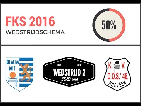 FKS 2016: AKC Blauw-Wit - Dos'46