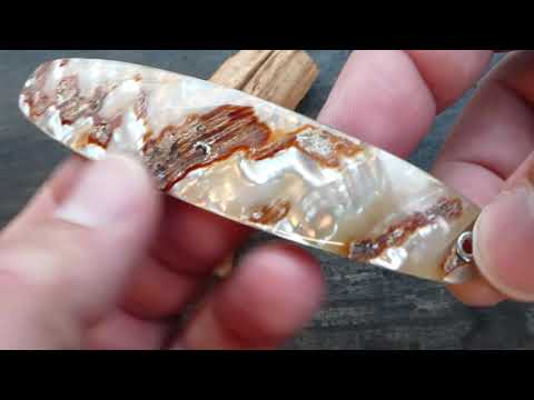 Goldfisch Perlmutt Spange / Art.Nr.GFS4