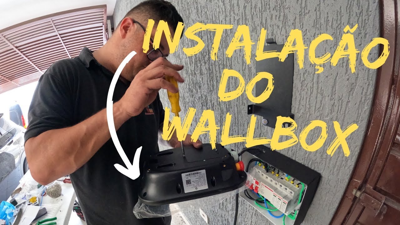 BYD Dolphin Instalação do carregador Wallbox e teste de recarga