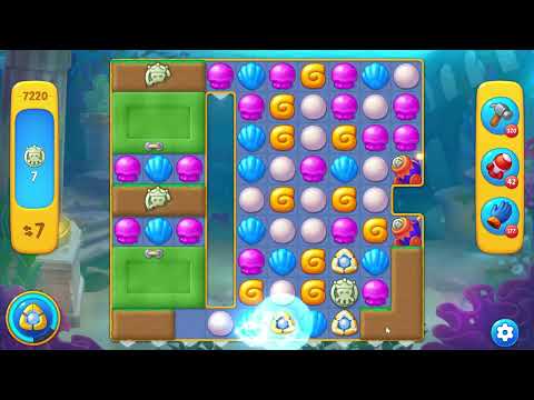 Fishdom 7220 Level - 18 moves - NO BooSTERS