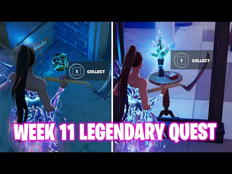 All Week 11 Legendary Quest / Challenges Fortnite Chapter 2 Season 7 (Quests guide)
