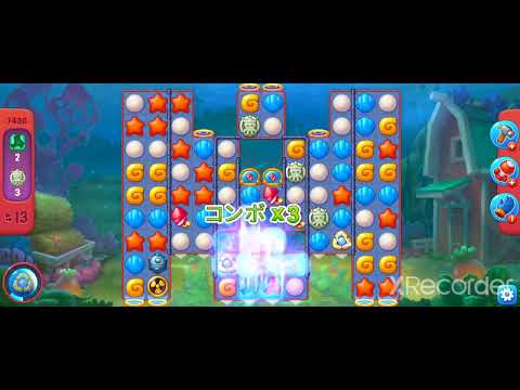 【Fishdom】高速！ハードレベル#7430　hard level