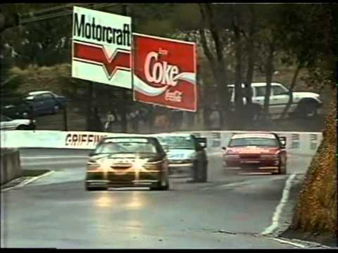 Larry Perkins Sideways In The Wet - Bathurst 1994