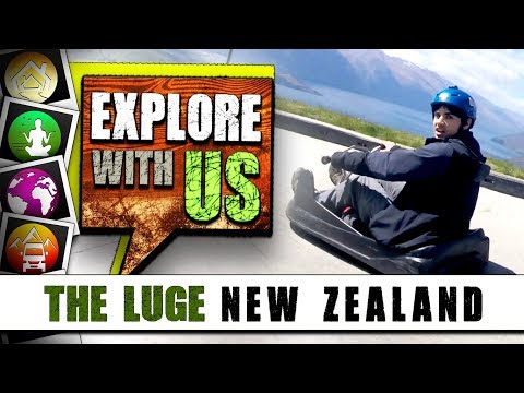 Queenstown Luge GoPro Race and Fergburger - NEW ZEALAND