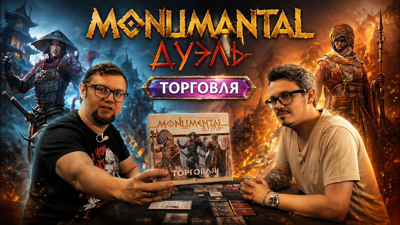 MONUMENTAL ДУЭЛЬ: ТОРГОВЛЯ 🤝 играем в дуэльную карточную игру