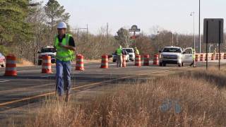 preview picture of video 'I-59 Lane Closure'
