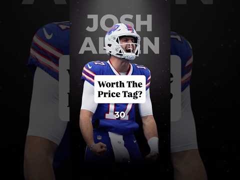 Thumbnail for Is Josh Allen worth the cost in fantasy football