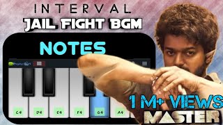 Master  Interval (jail) Fight Bgm  Piano Notes