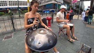 Handpan or Spacedrum players in Hong Kong from Ukraine by Sony FDR-X3000