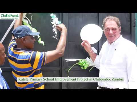 ChildFund acts to promote girls child education by constructing sanitary facilities at Katete School in Chibombo