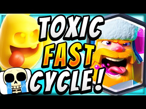 THIS ISN'T FAIR! HEAL SPIRIT CYCLE DECK DOMINATES! — Clash Royale