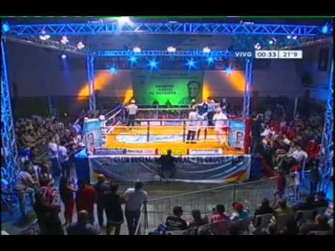 Isidro RANONI PRIETO vs Rogerio DAMASCO - WBO - Full Fight - Pelea Completa