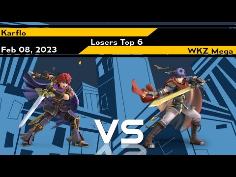 Xeno279 - Karflo (Roy Dark Purple) Vs Mega (Ike Default) SSBU Ultimate Tournament