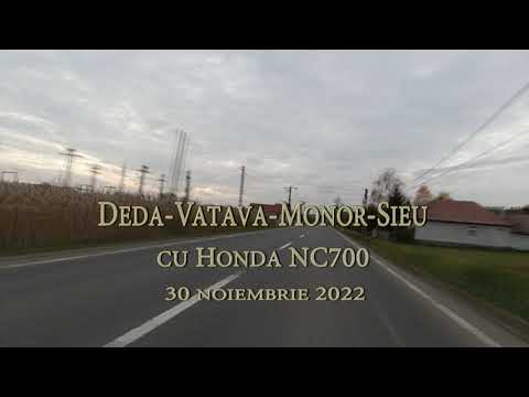 Deda- Bistrita prin Vatava si Monor.