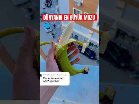 Dünyanın en büyük muzu #keşfetedüş #öneçıkar #keşfetaçıl