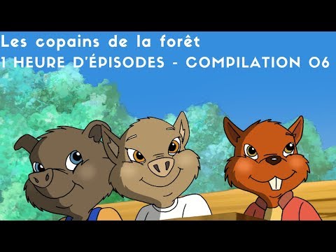 Les copains de la forêt - 1 heure d'épisodes - compilation 06