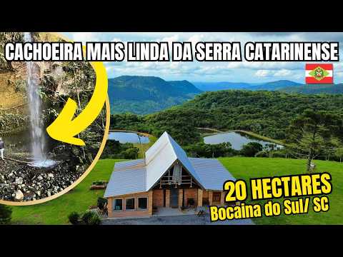 SITIO NA SERRA DE SANTA CATARINA, CACHOEIRAS INCRIVEIS
